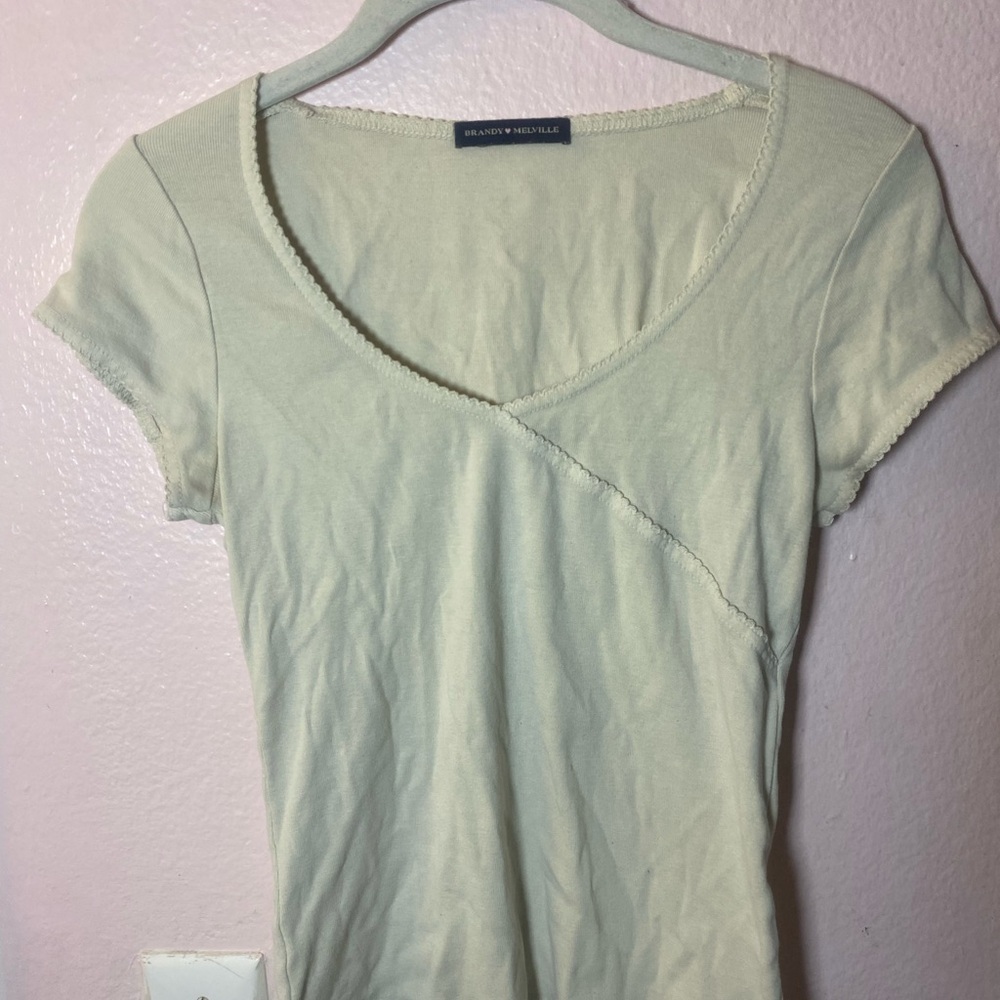 Fitted Green Short Sleeve T-Shirt